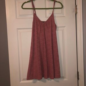 Blush pink floral dress! Adjustable straps